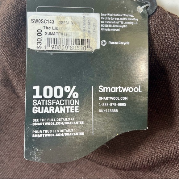 SMARTWOOL Merino Sport 150 Beanie Brown - Picture 6 of 8
